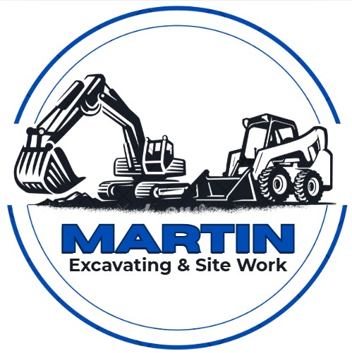 Martin Excavating & Site Work logo
